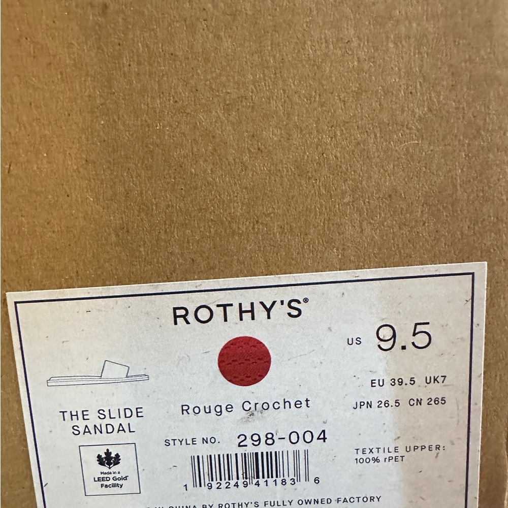 Rothy's Rouge Crochet Sandals - Picture 3 of 3